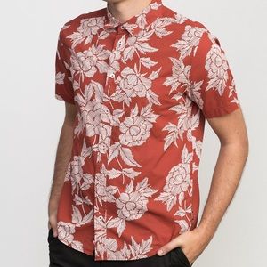 RVCA Bora Short Sleeve Button Down Shirt